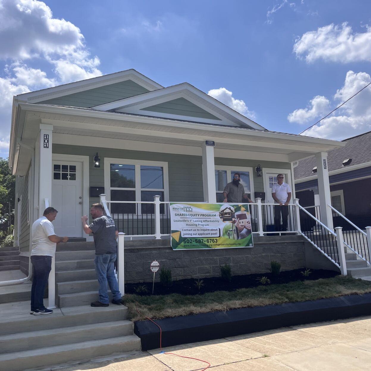House built with help from the Affordable Housing Trust Fund